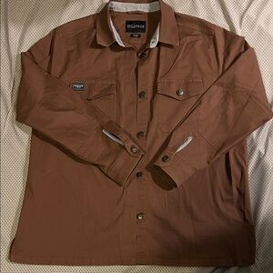 wild fable Men's Rust Brown Utility Field Jacket